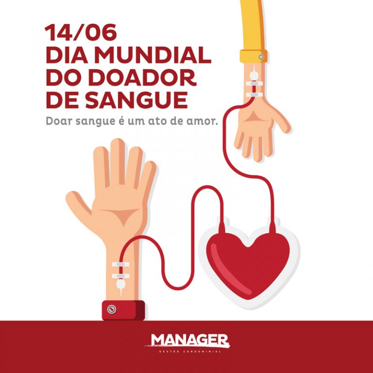 14/06 - Dia de doar sangue